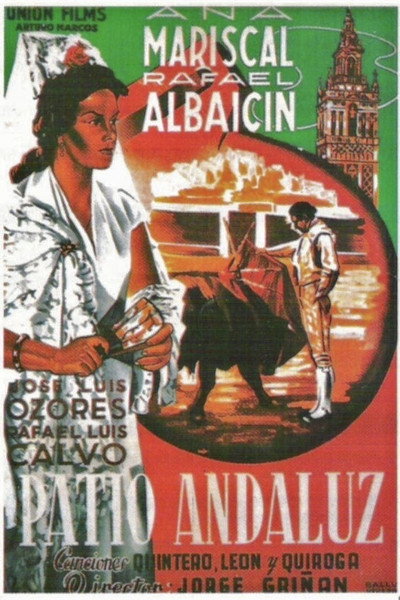 Póster de Patio andaluz