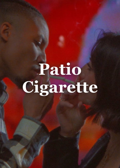 Póster de Patio Cigarette