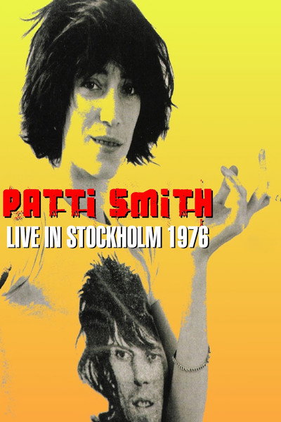 Póster de Patti Smith Group Stockholm 1976