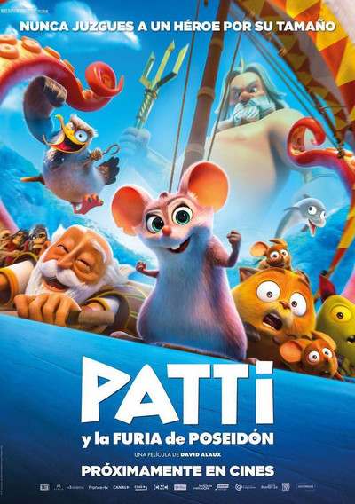 Póster de Patti y la furia de Poseidón