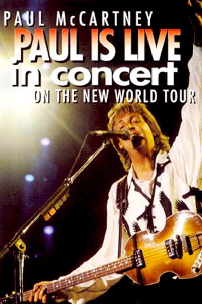 Póster de Paul Is Live in Concert on the New World Tour