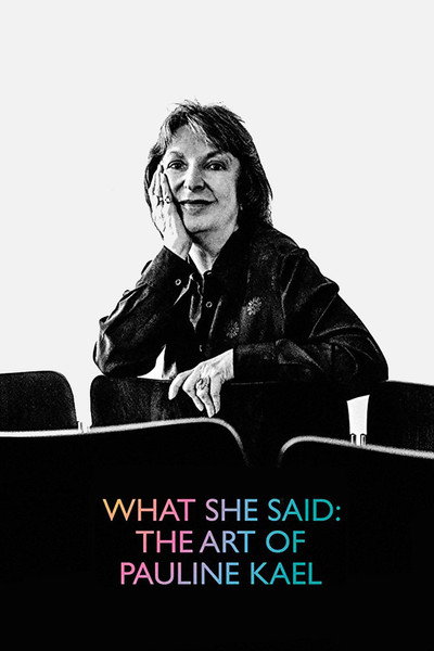 Póster de Pauline Kael: el arte de la crítica