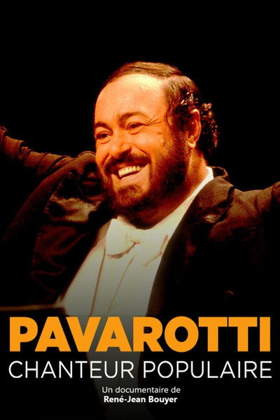 Póster de Pavarotti, chanteur populaire