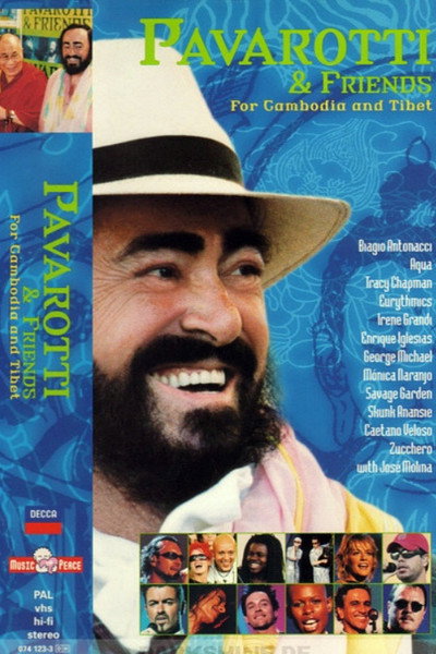 Póster de Pavarotti & Friends for Cambodia and Tibet