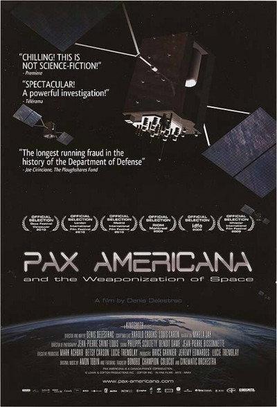 Póster de Pax Americana y la conquista militar del espacio