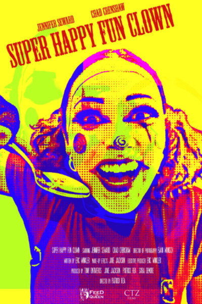 Póster de Payaso Divertido Súper Feliz