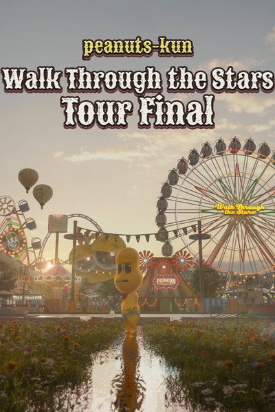 Póster de Peanuts-kun Walk Through the Stars Tour Final