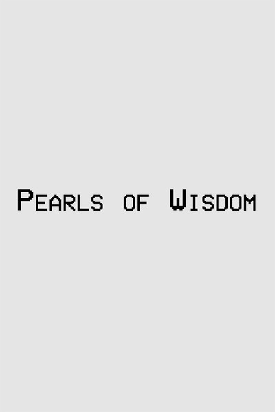 Póster de Pearls of Wisdom