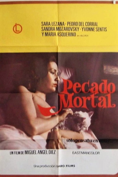 Póster de Pecado mortal