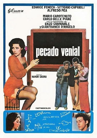 Póster de Pecado venial