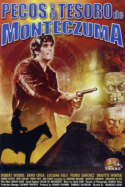 Póster de Pecos y el tesoro de Monteczuma