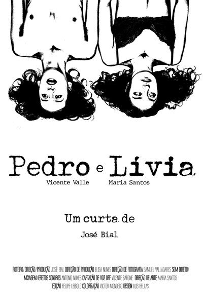 Póster de Pedro e Lívia