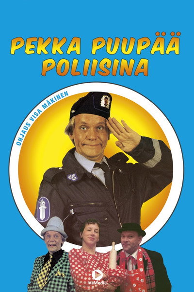 Póster de Pekka Puupää poliisina