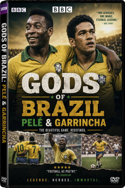 Póster de Pelé, Garrincha, Dieux du Brésil