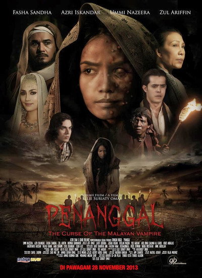 Póster de Penanggal: The Curse of the Malayan Vampire