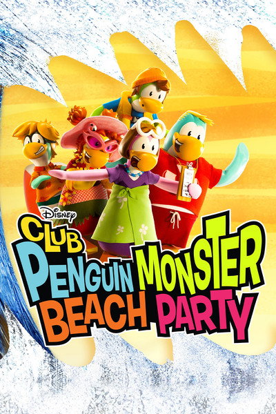 Póster de Penguin Monster Beach Party