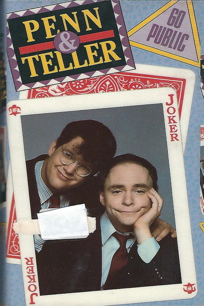 Póster de Penn & Teller Go Public