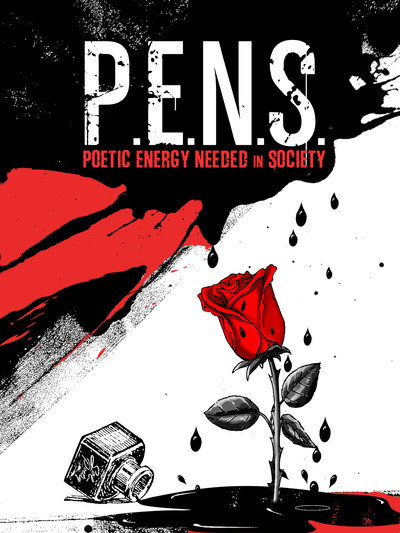 Póster de P.E.N.S. (Poetic Energy Needed in Society)
