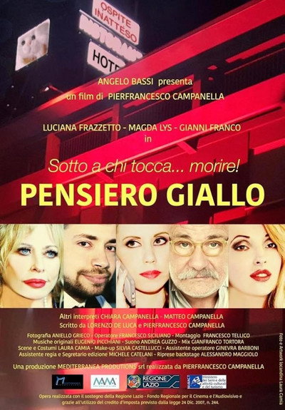 Póster de Pensiero giallo