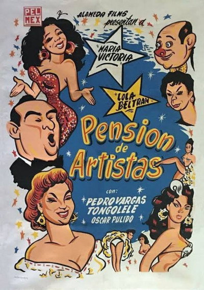 Póster de Pensión de artistas