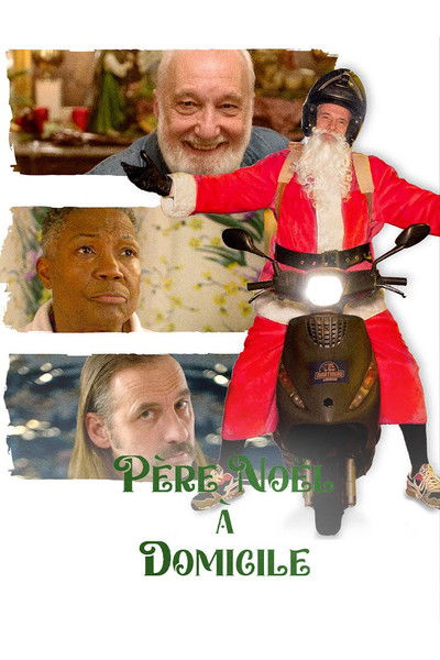 Póster de Père Noël à domicile