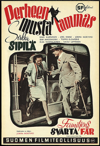 Póster de Perheen musta lammas