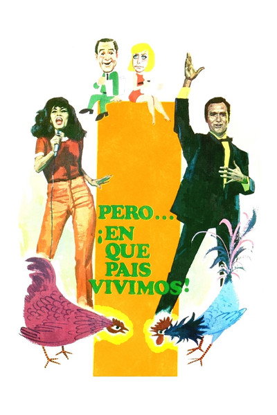 Póster de Pero... ¡en qué país vivimos!