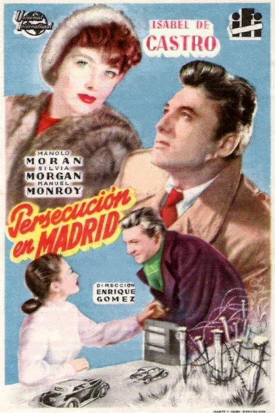 Póster de Persecución en Madrid