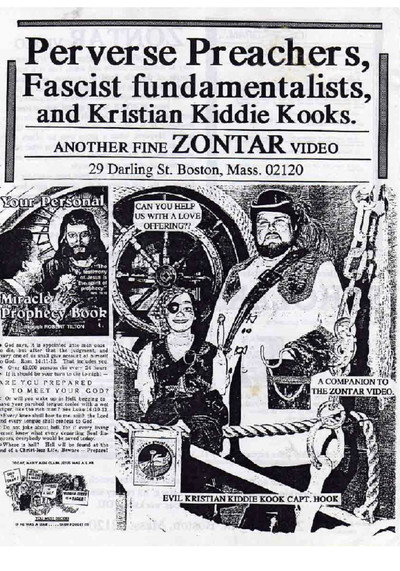 Póster de Perverse Preachers, Fascist Fundamentalists and Kristian Kiddie Kooks