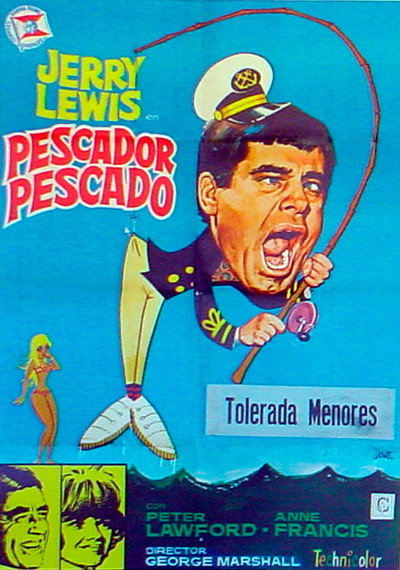 Póster de Pescador pescado