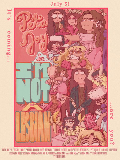 Póster de Peta Joy In... I'm Not A Lesbian
