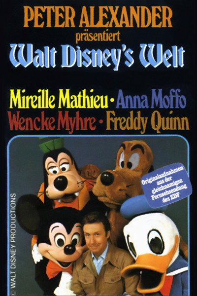Póster de Peter Alexander präsentiert Walt Disneys Welt