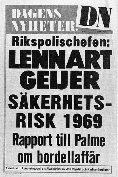 Póster de Peter Bratt: En undersökare