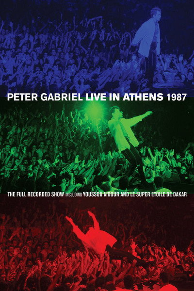 Póster de Peter Gabriel: Live in Athens 1987