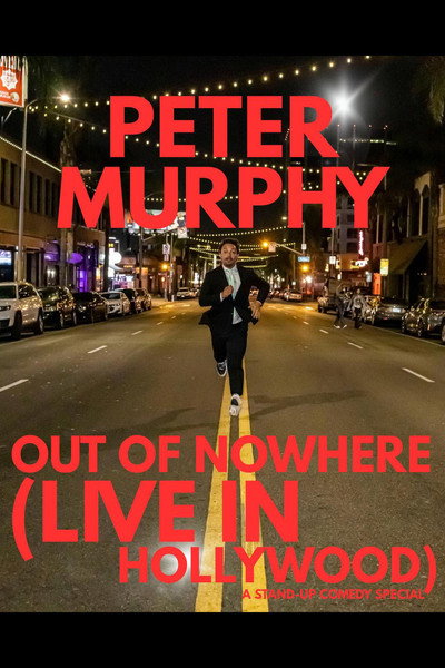 Póster de Peter Murphy: Out of Nowhere (Live in Hollywood)