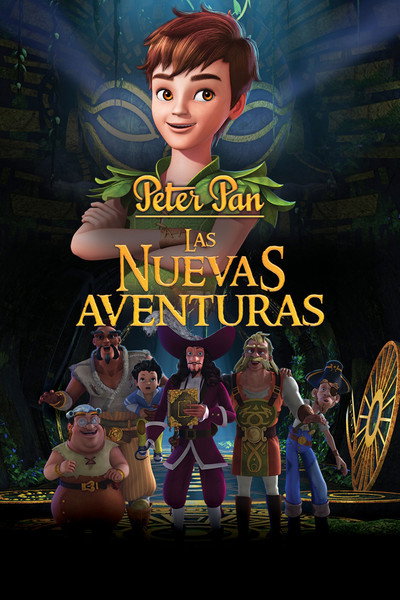 Póster de Peter Pan i el llibre de Mai Més