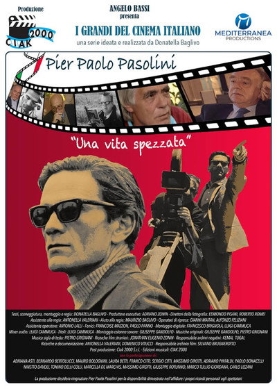 Póster de Pier Paolo Pasolini - Una vita spezzata