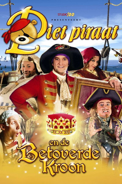 Póster de Piet Piraat en de betoverde kroon