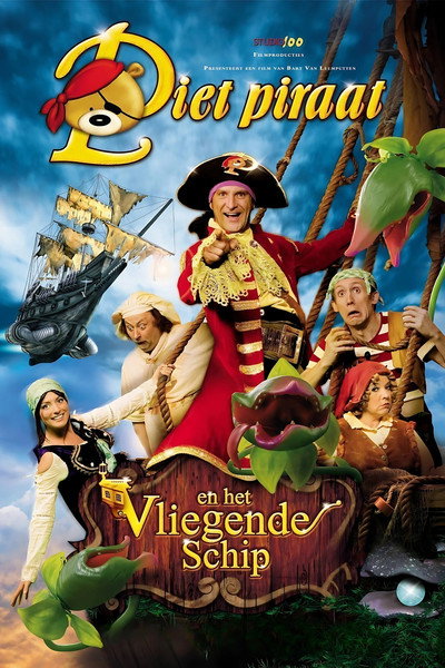 Póster de Piet Piraat en het vliegende schip
