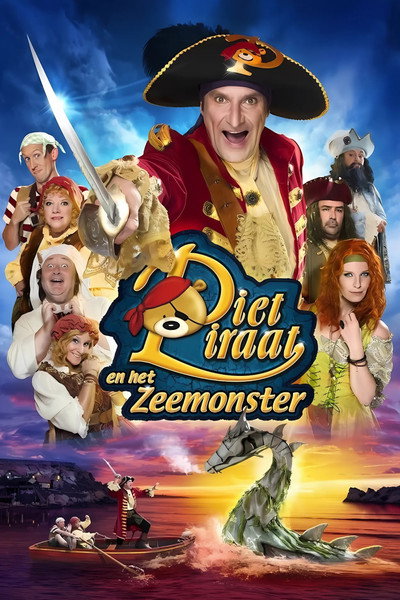 Póster de Piet Piraat en het zeemonster