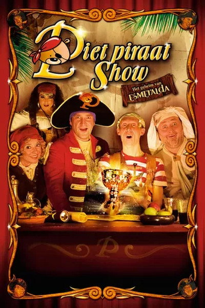 Póster de Piet Piraat Show: Het Geheim van Esmeralda
