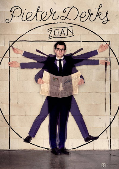 Póster de Pieter Derks: Zo goed als nieuw