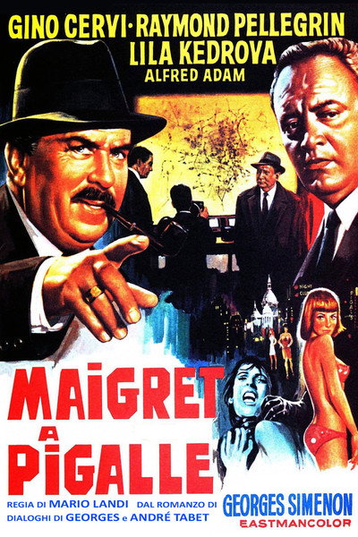 Póster de Pigalle... barrio prohibido