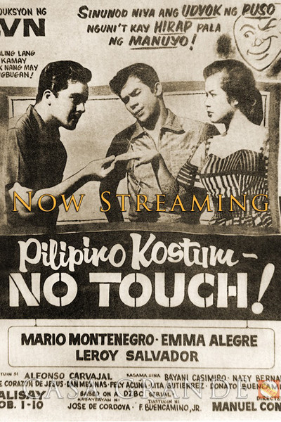 Póster de Pilipino kostum no touch