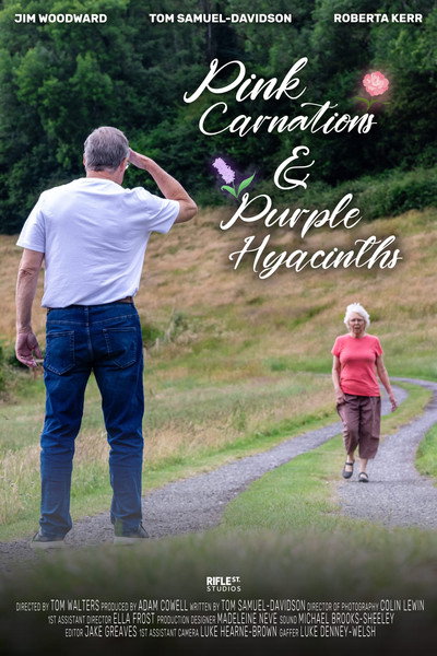 Póster de Pink Carnations & Purple Hyacinths
