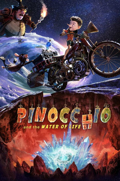 Póster de Pinocchio y Agua de Vida