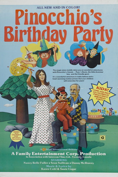 Póster de Pinocchio's Birthday Party