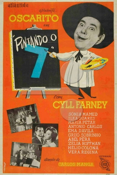 Póster de Pintando o Sete
