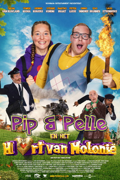 Póster de Pip & Pelle en het Hart van Molonië