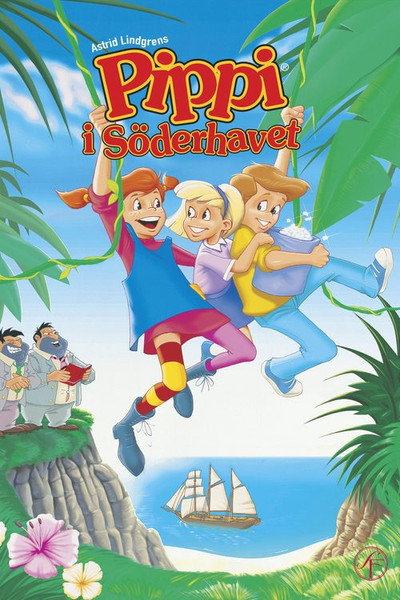Póster de Pippi's Adventures on the South Seas